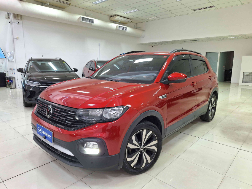 volkswagen t-cross 1.0 200 tsi total flex comfortline automatico 4p 2022
