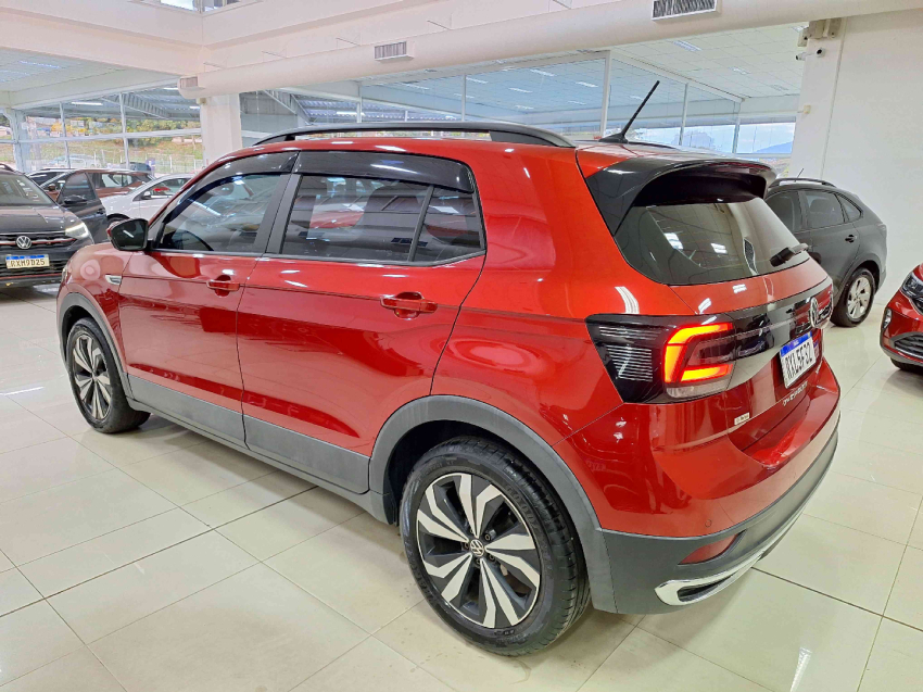 volkswagen t-cross 1.0 200 tsi total flex comfortline automatico 4p 2022