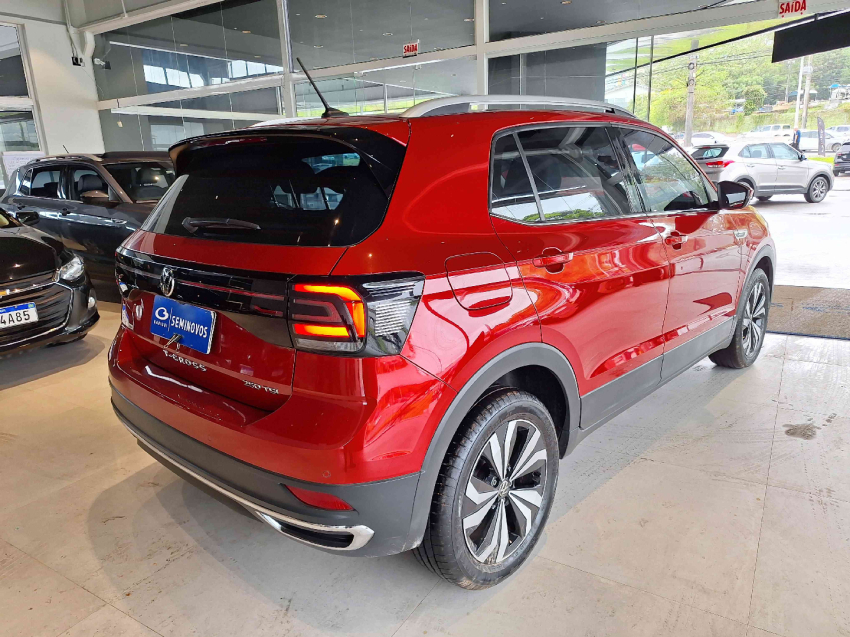 volkswagen t-cross 1.4 250 tsi total flex highline automatico 4p 2022