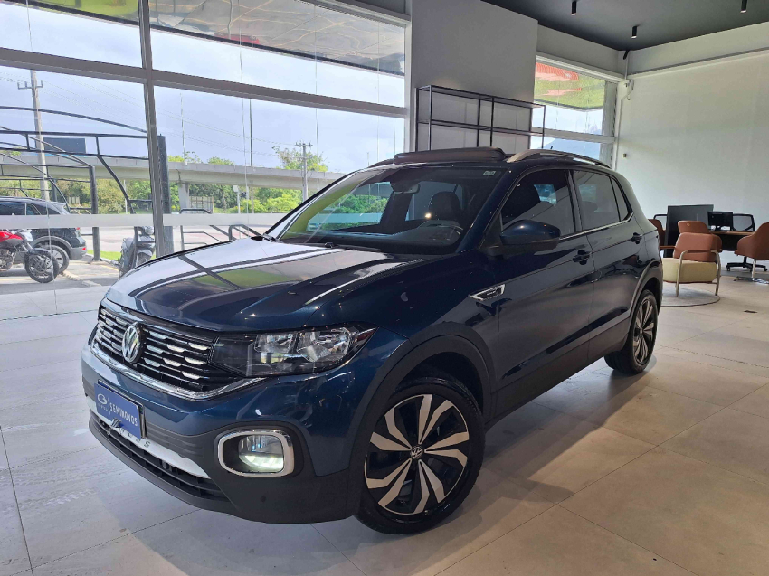 volkswagen t-cross 1.4 250 tsi total flex highline automatico 4p 2021