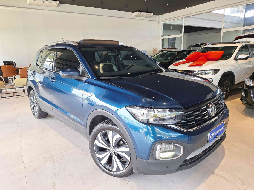 volkswagen t-cross 1.4 250 tsi total flex highline automatico 4p 2021