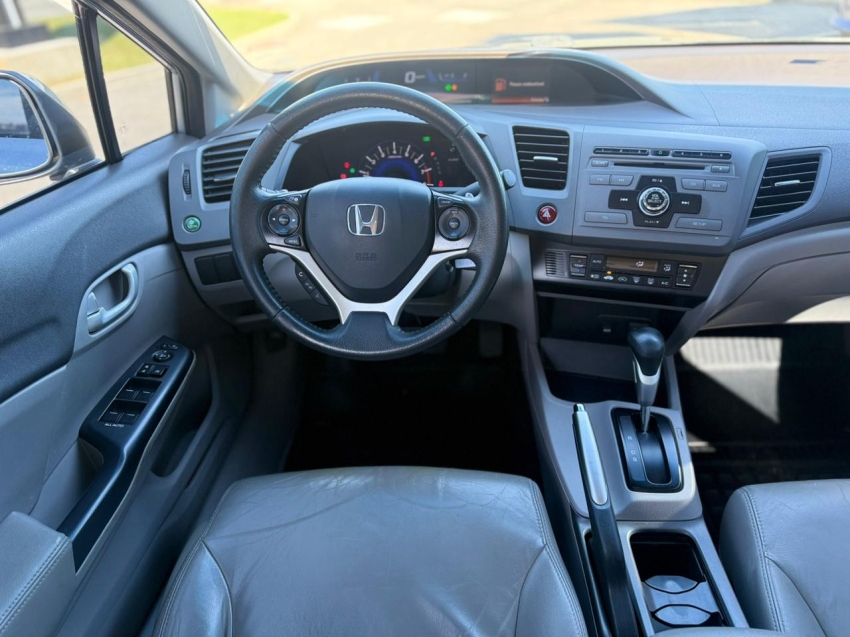 honda civic 2.0 lxr 16v flex 4p automatico 20148