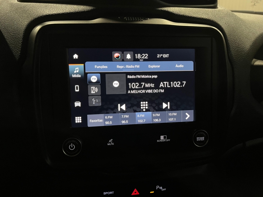 jeep renegade 1.8 16v flex 4p automatico 2021