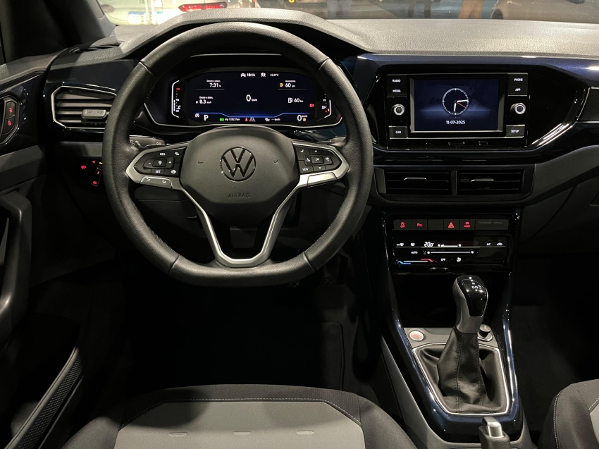volkswagen t-cross 1.0 200 tsi total flex comfortline automatico 4p 2024