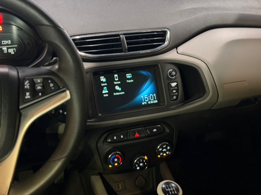 chevrolet onix 1.0 mpfi lt 8v flex 4p manual 20197