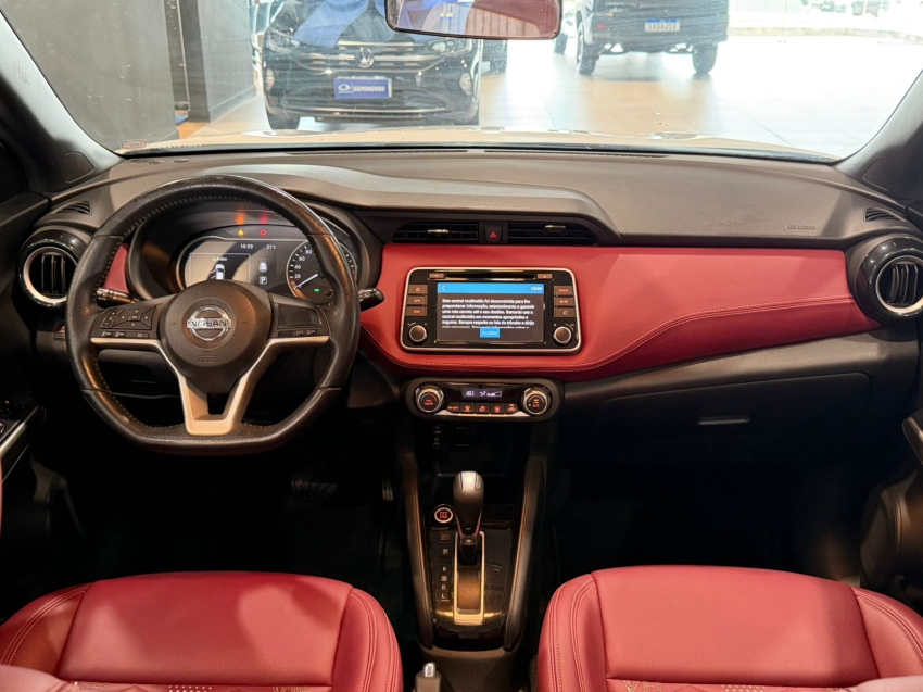 nissan kicks 1.6 16v flexstart sl 4p xtronic flex 5p automatico 201811