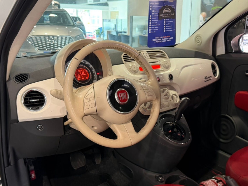 fiat 500 1.4 cult 8v flex 2p automatizado semiautomatico 20136