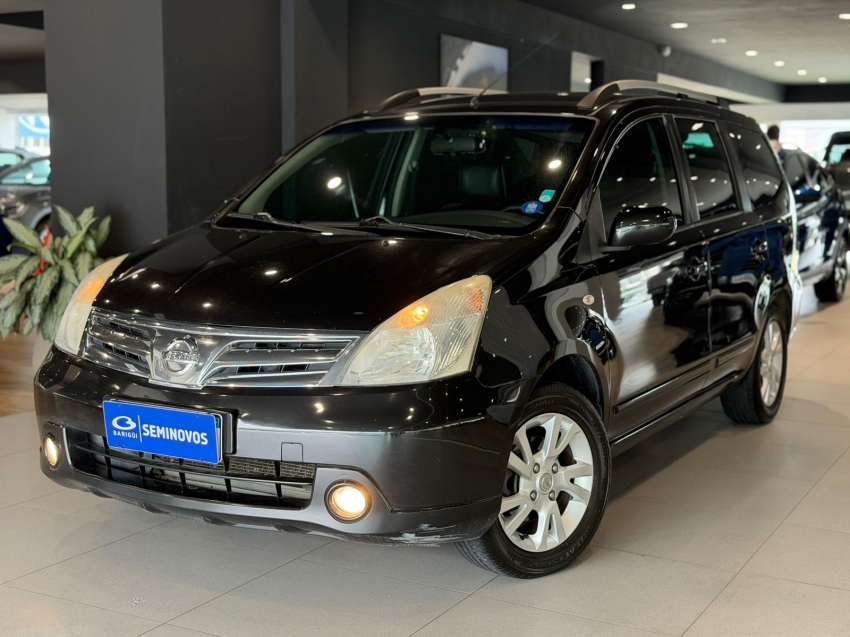 nissan grand livina 1.8 sl 16v flex 4p automatico 5p manual 20132