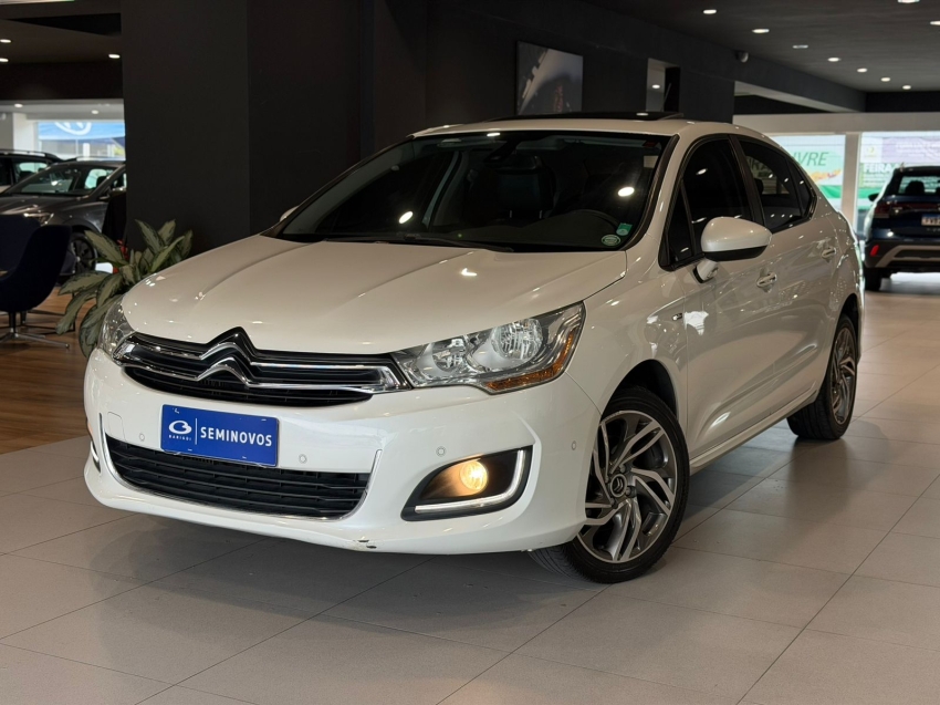 citroen c4 lounge 1.6 exclusive 16v turbo flex 4p automatico 2.0 20152