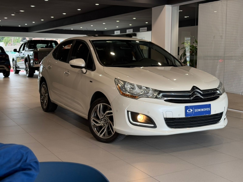 citroen c4 lounge 1.6 exclusive 16v turbo flex 4p automatico 2.0 2015