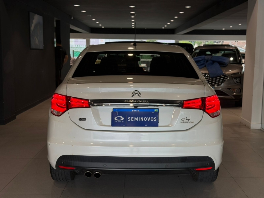 citroen c4 lounge 1.6 exclusive 16v turbo flex 4p automatico 2.0 201515