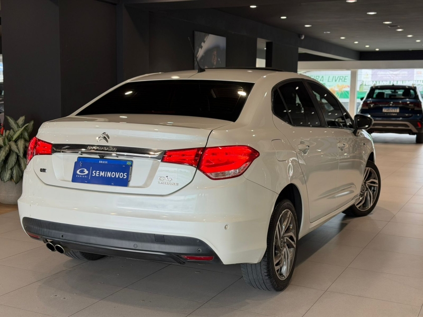 citroen c4 lounge 1.6 exclusive 16v turbo flex 4p automatico 2.0 201516