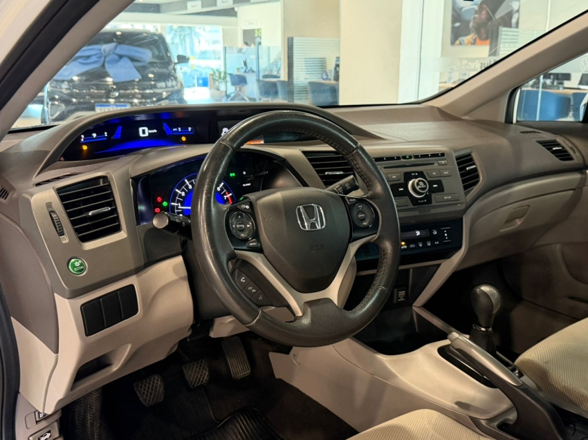 honda civic 1.8 lxs 16v flex 4p manual 20145