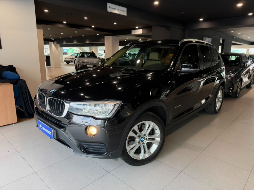 bmw x3 2.0 20i x line 4x4 16v gasolina 4p automatico 20153