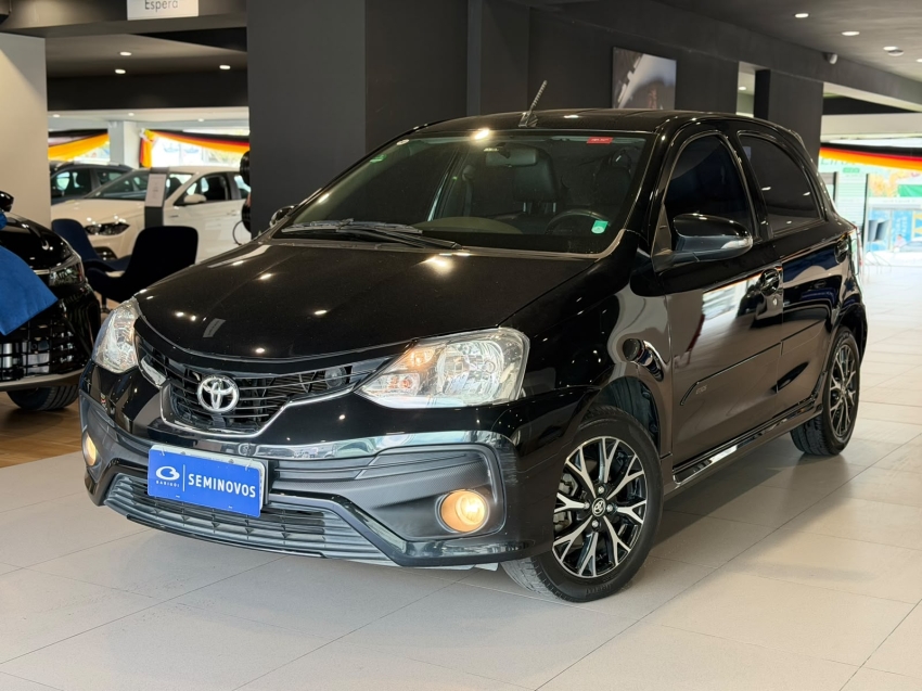 toyota etios 1.5 platinum 16v flex 4p automatico 20182