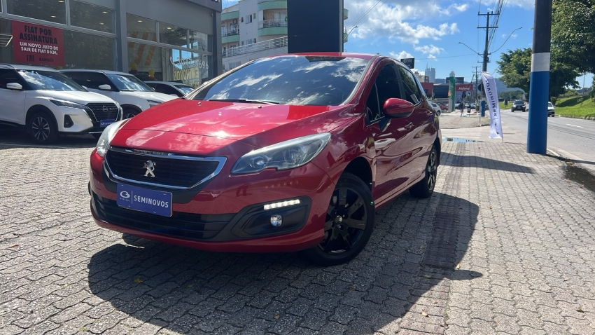 peugeot 308 1.6 flex automatico 20180