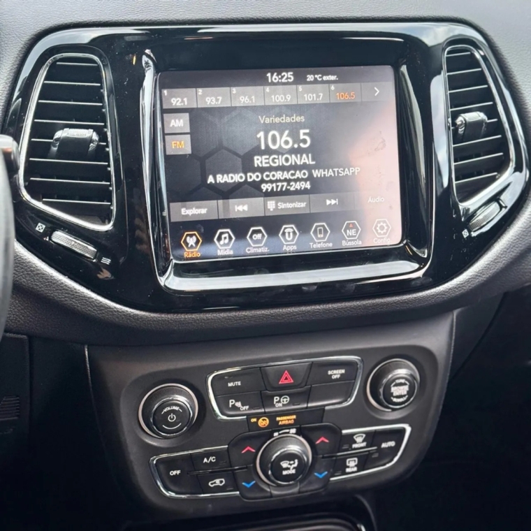 jeep compass 2.0 16v flex limited automatico 4p 2020