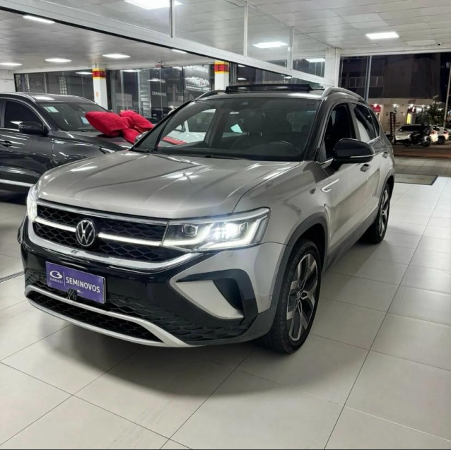 taos highline 1.4 250 tsi 2024 (33mil km - garantia de fabrica)