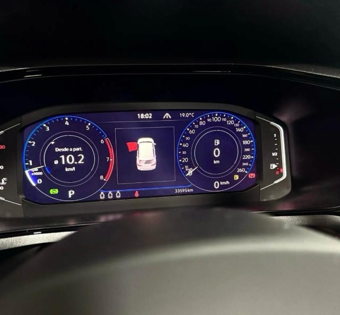 taos highline 1.4 250 tsi 2024 (33mil km - garantia de fabrica)