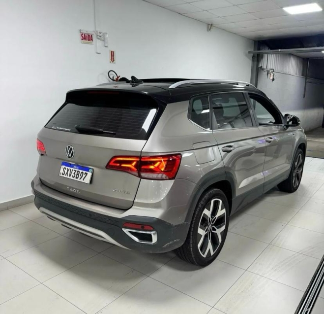 taos highline 1.4 250 tsi 2024 (33mil km - garantia de fabrica)