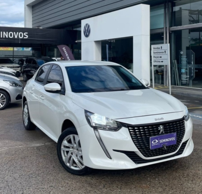peugeot 208 1.6 16v flex active at6 4p automatico 2023