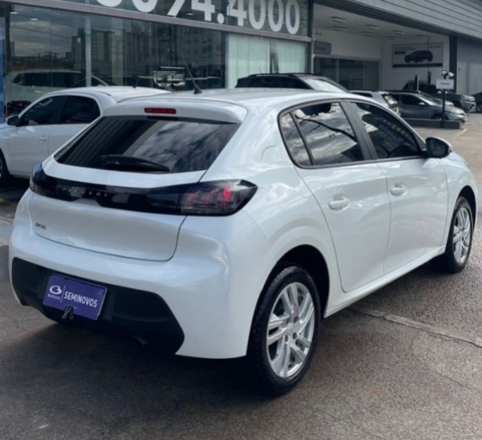 peugeot 208 1.6 16v flex active at6 4p automatico 2023