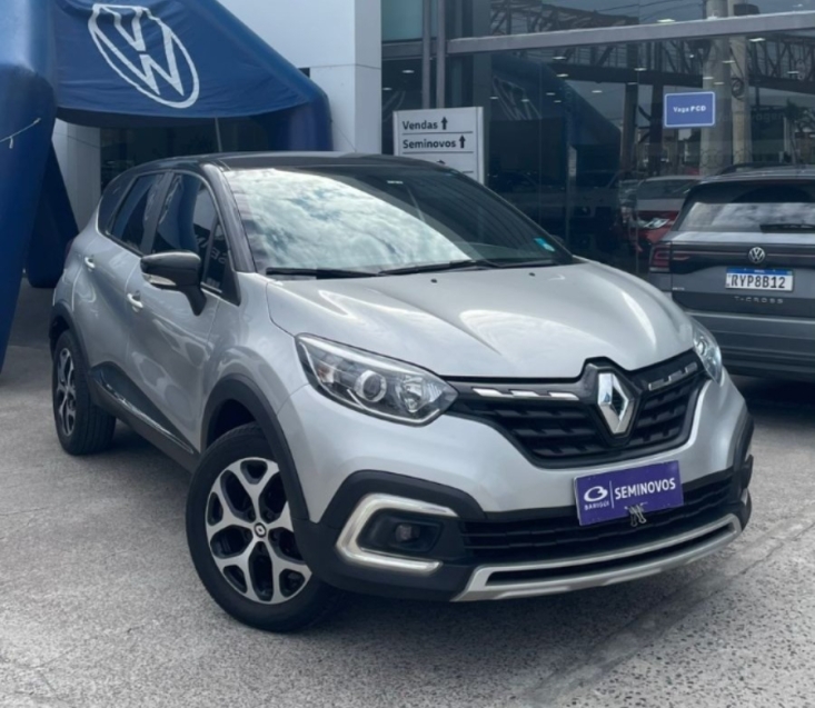 renault captur 1.3 tce flex intense x-tronic 4p automatico 2022