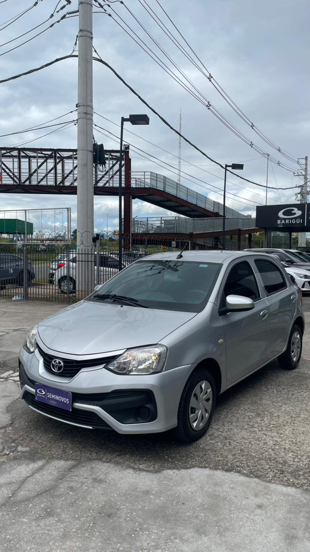 toyota etios 1.3 x 16v flex 4p manual 5p 2018