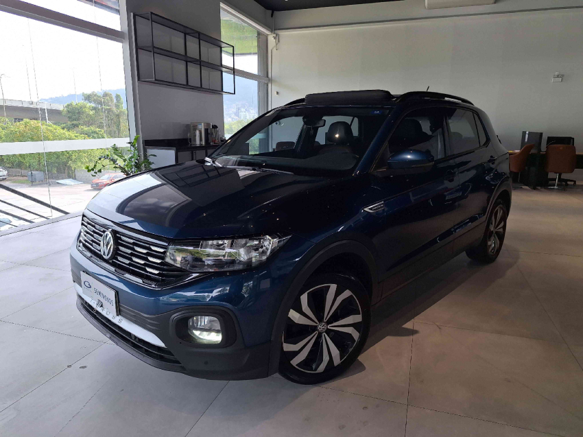 volkswagen t-cross 1.0 200 tsi total flex comfortline automatico 4p 2021