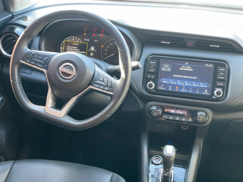 nissan kicks 1.6 16v flexstart exclusive xtronic flex 4p automatico 20249