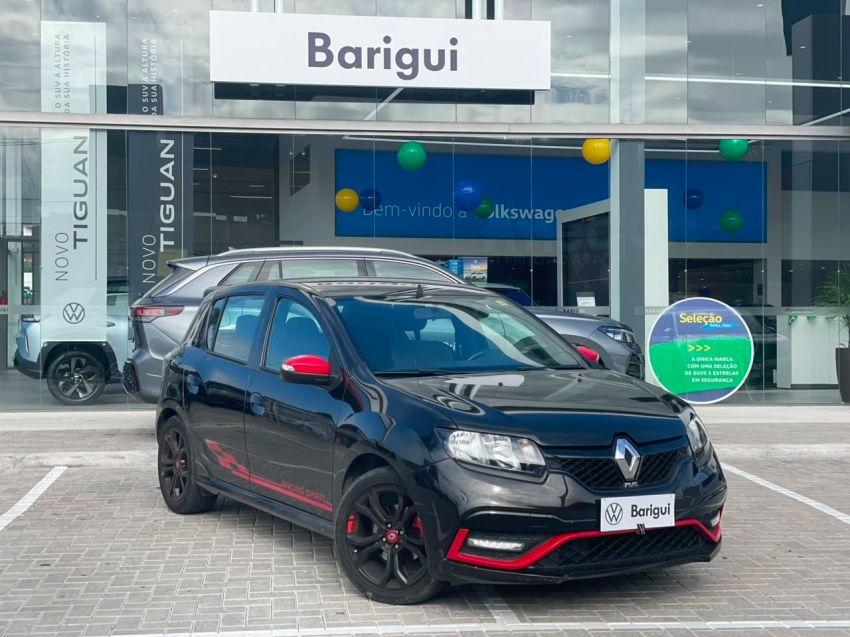 renault sandero 2.0 16v hi-flex rs racing spirit manual flex 4p 2019