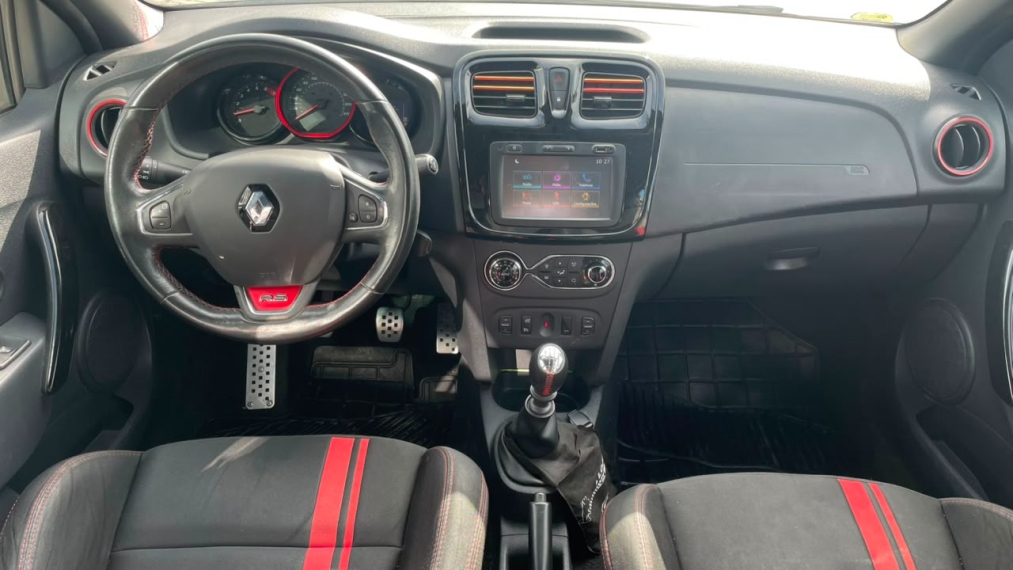 renault sandero 2.0 16v hi-flex rs racing spirit manual flex 4p 20196