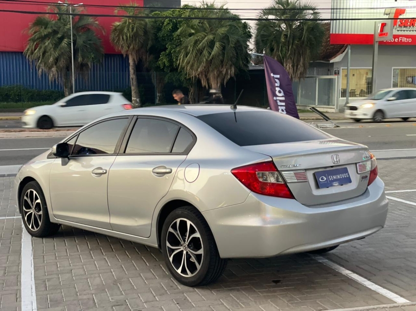 honda civic 2.0 lxr 16v flex 4p automatico 20143