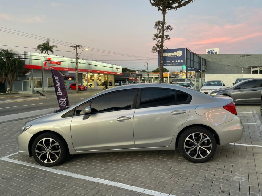 honda civic 2.0 lxr 16v flex 4p automatico 20142