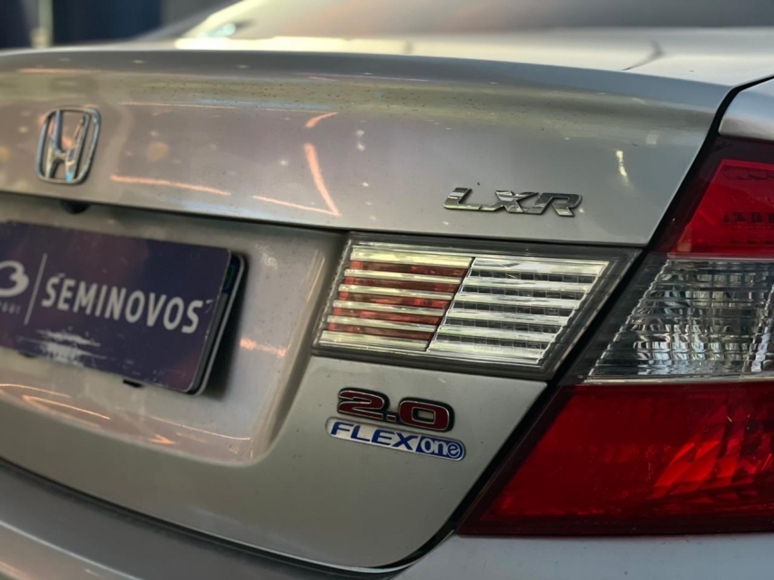 honda civic 2.0 lxr 16v flex 4p automatico 20144