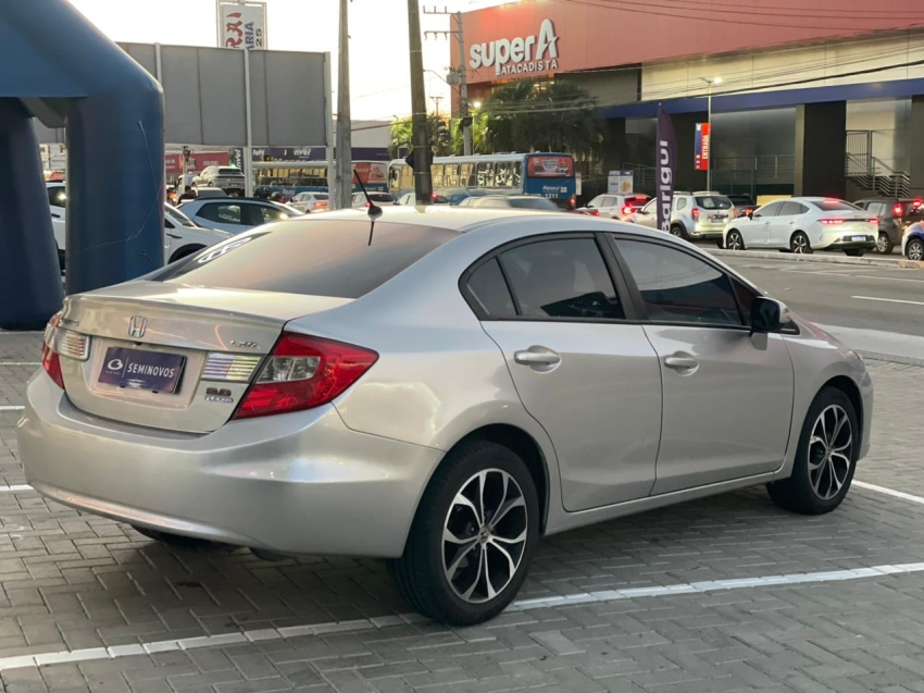 honda civic 2.0 lxr 16v flex 4p automatico 20145
