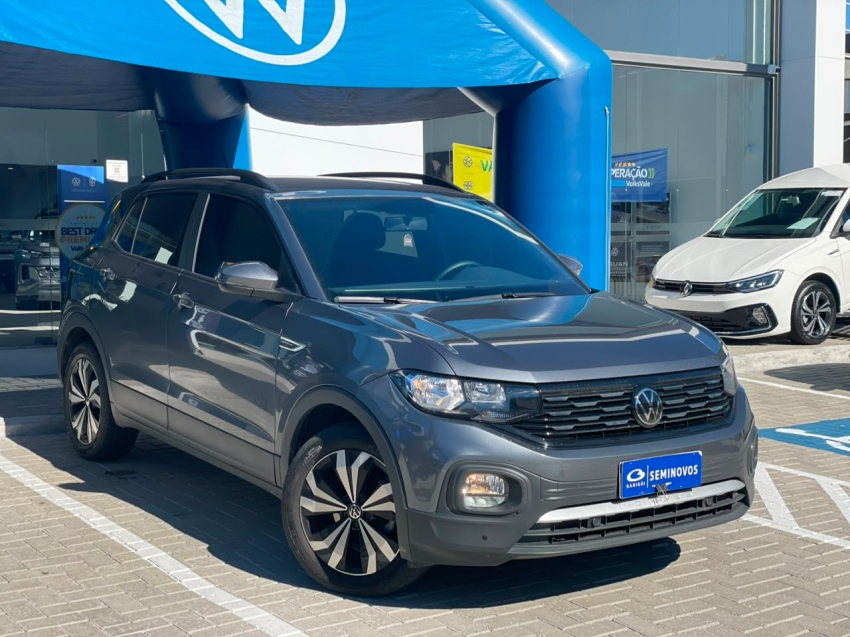volkswagen t-cross 1.0 200 tsi total flex comfortline automatico 4p 2024