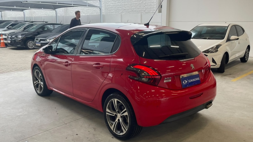 peugeot 208 1.6 thp gt 16v flex 4p manual automatico 20173