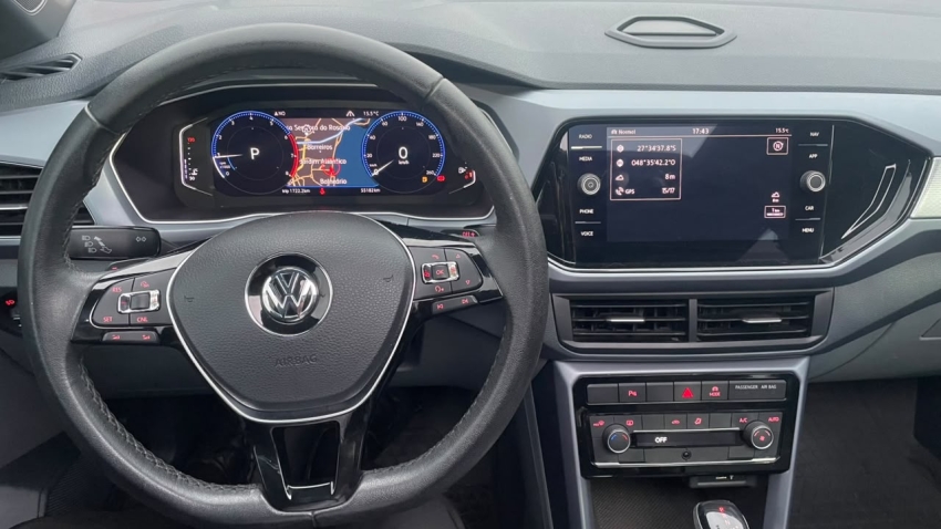 volkswagen t-cross 1.0 200 tsi total flex comfortline automatico 4p 20208