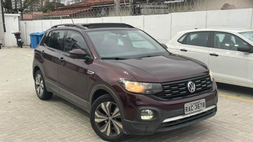 volkswagen t-cross 1.0 200 tsi total flex comfortline automatico 4p 20200