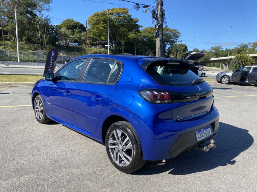 peugeot 208 1.6 16v flex griffe at6 4p automatico 2021