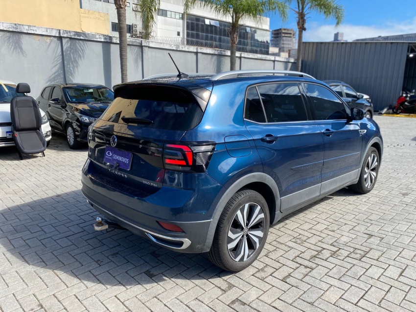 volkswagen t-cross 1.4 250 tsi total flex highline automatico 5p 2022