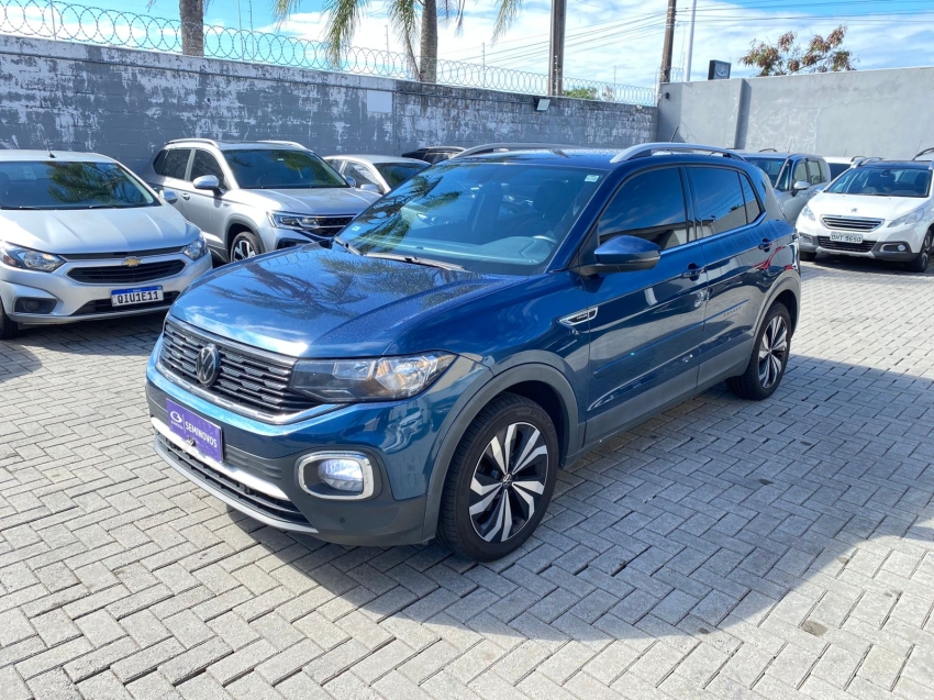 volkswagen t-cross 1.4 250 tsi total flex highline automatico 5p 2022