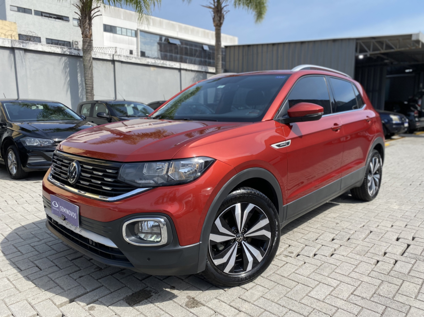 volkswagen t-cross 1.4 250 tsi total flex highline automatico 5p 2022