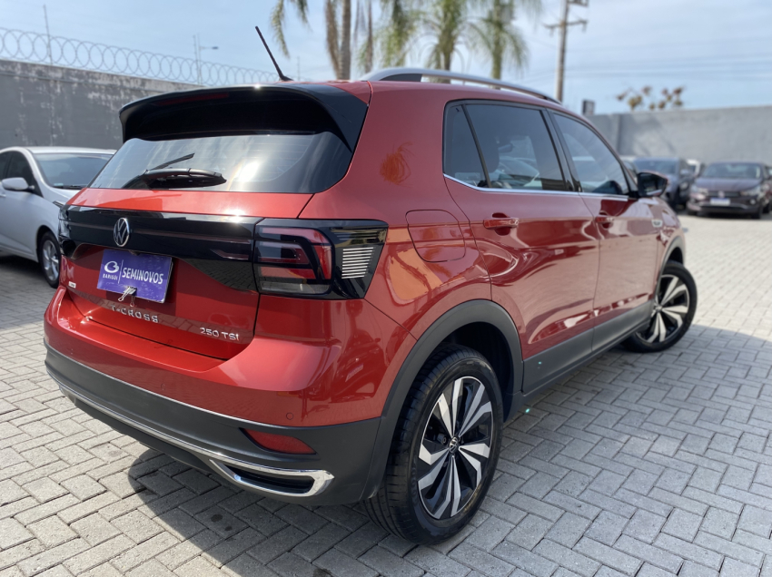 volkswagen t-cross 1.4 250 tsi total flex highline automatico 5p 2022