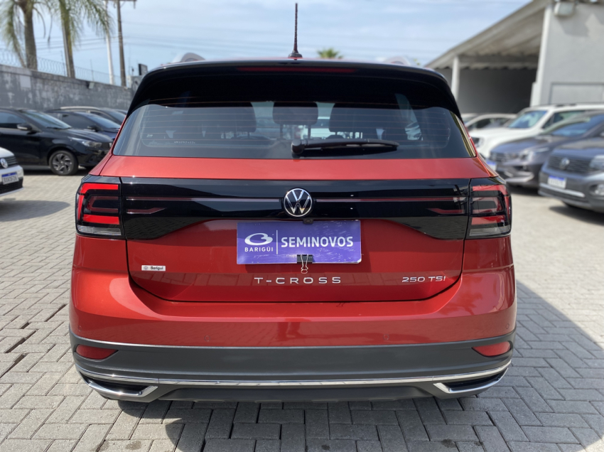 volkswagen t-cross 1.4 250 tsi total flex highline automatico 5p 2022