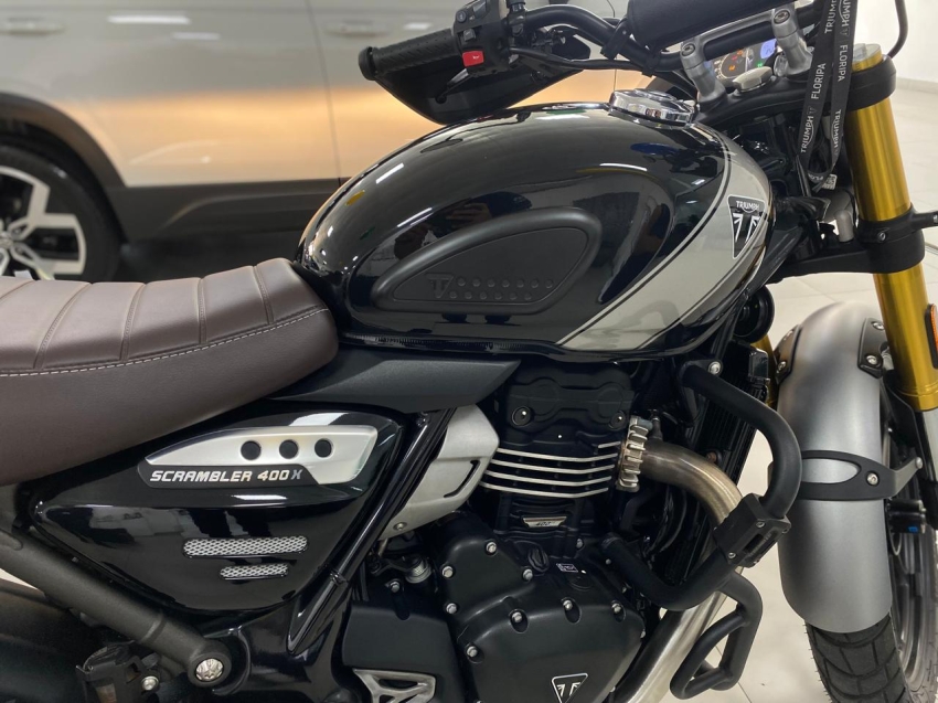 triumph scrambler 400 x gasolina manual 20251