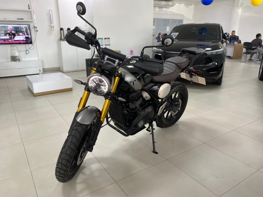 triumph scrambler 400 x gasolina manual 20252