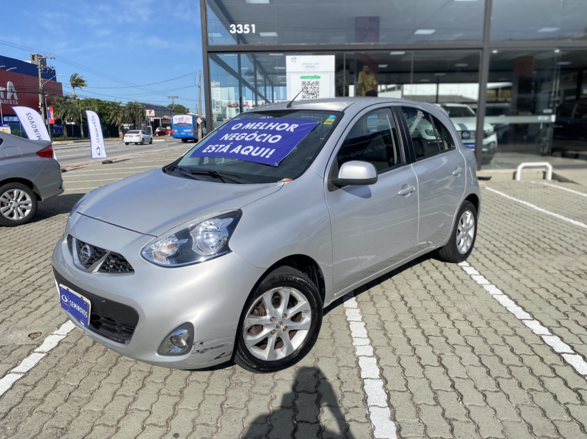 nissan march 1.0 sv 12v flex 4p manual 1.6 5p 20152