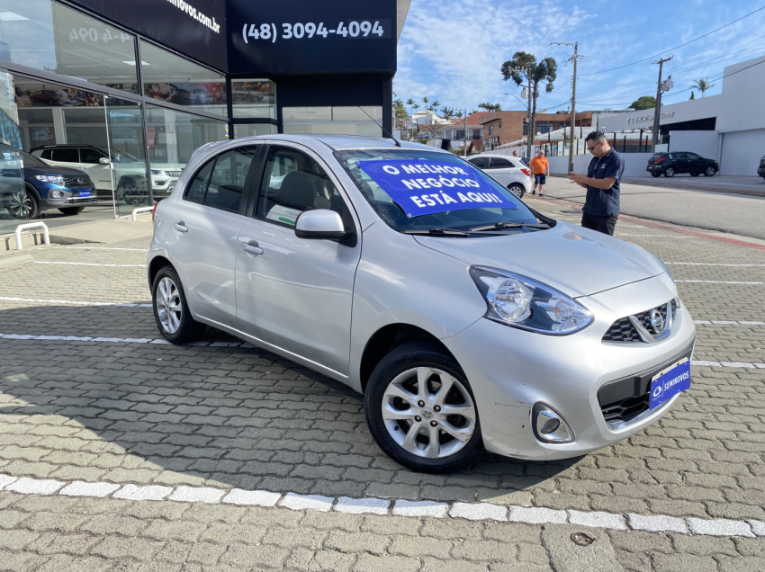 nissan march 1.0 sv 12v flex 4p manual 1.6 5p 20150